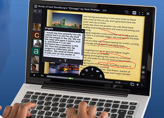 Screenshot of a PowerPoint slide with a text comment