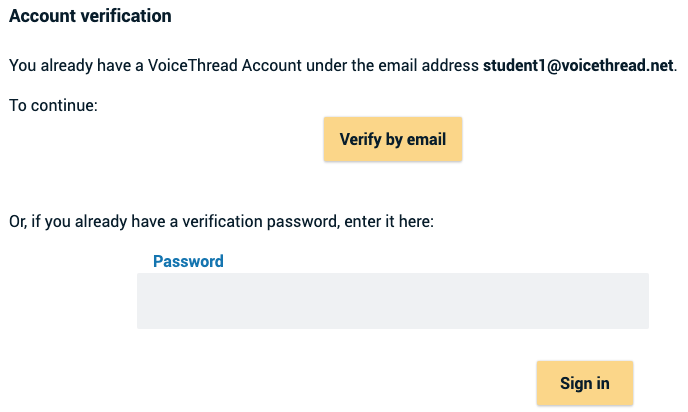 How to Verify a  Account