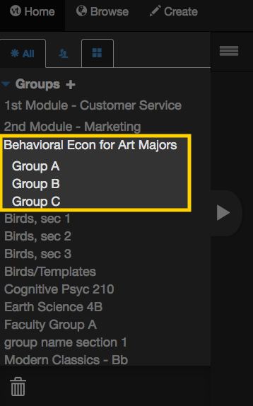 Sub-groups2